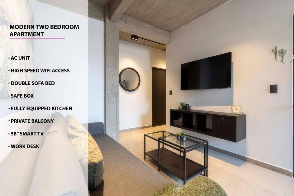 P601 Amazing Rooftop 2bdrm 2bath Ac Apartment *